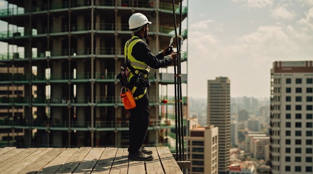 Construction safety standards on site