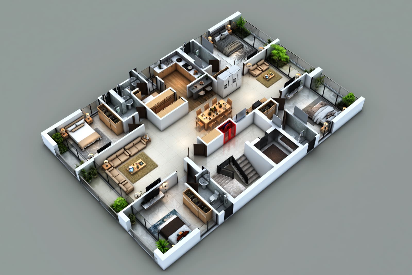 Dolce Casa floor plan